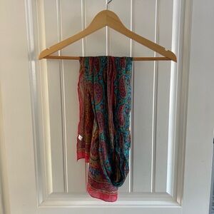 Colorful Paisley Scarf